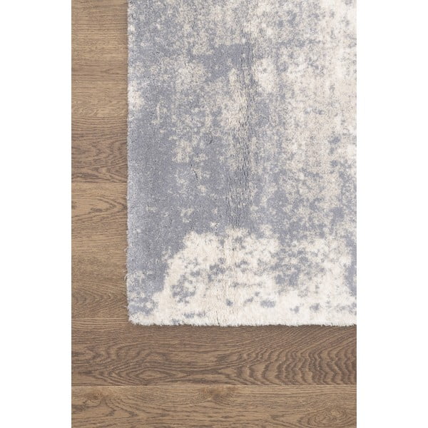 Cremefarbener, grauer Wollteppich, 120 x 180 cm Bran - Agnella-image-3