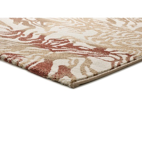 Beige/terakottafarbener Teppich 80 x 150 cm Astra - Universal-image-3