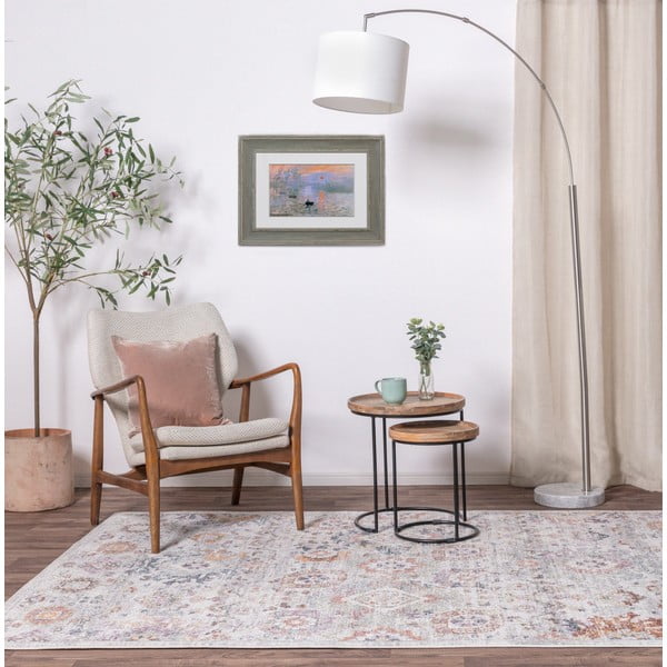 Beiger Teppich 230 × 160 cm Flores - Asiatic Carpets-image-2