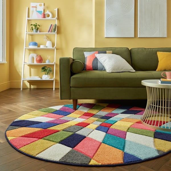 Runder Teppich, Durchmesser 160 cm Rhumba - Flair Rugs-image-1