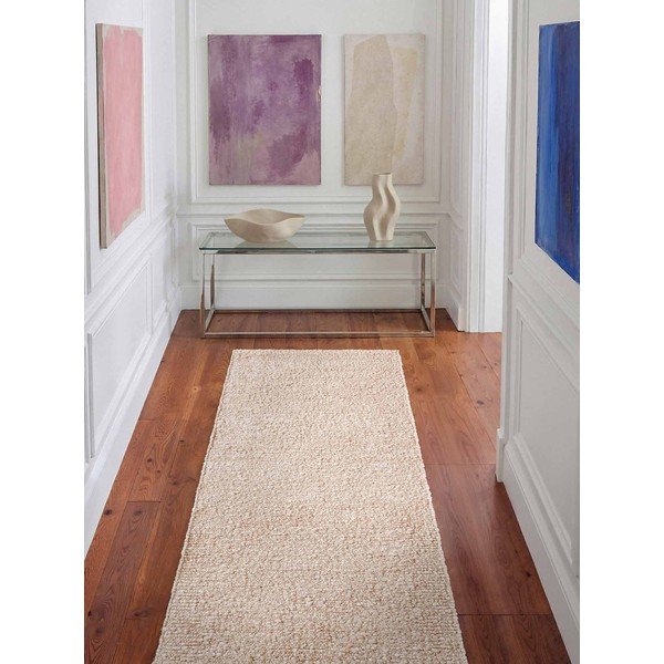 Cremefarbener, handgewebter Läufer, 80 x 300 cm Notting Hill Portobello - Ted Baker-image-1