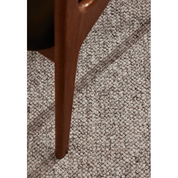 Grau-cremefarbener, waschbarer Teppich, 200 × 290 cm Rocco Dark Cream - Elle Decoration-image-3