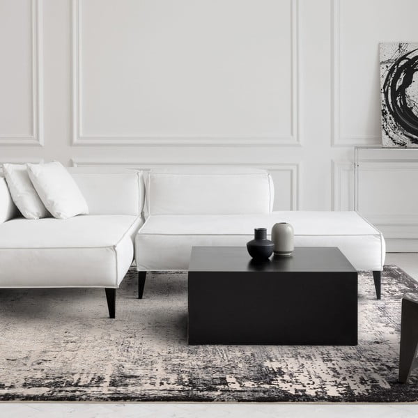 Grauer Teppich 240 × 340 cm Kuza - Asiatic Carpets-image-1