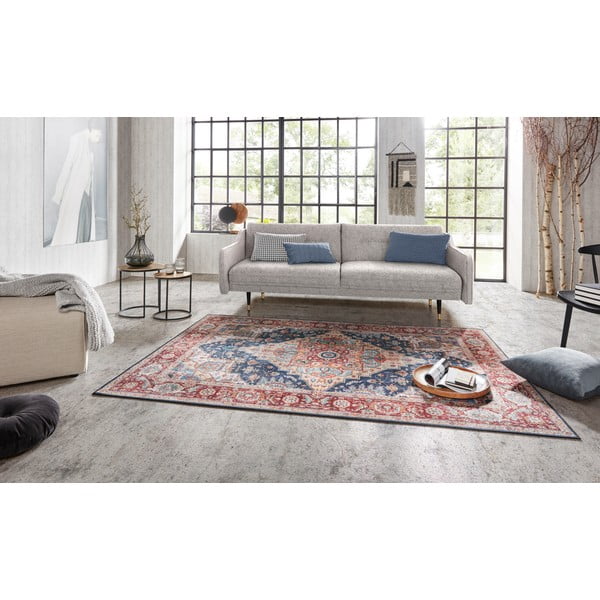Roter/blauer Teppich 160 × 230 cm Sylla - Hanse Home-image-1