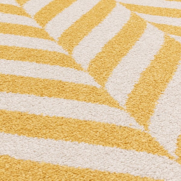 Gelber Teppich 170 × 120 cm Muse - Asiatic Carpets-image-1
