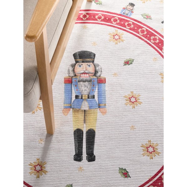 Roter runder Teppich mit Weihnachtsmotiv, Ø 160 cm Toy's Delight Nutcracker - Villeroy&Boch-image-2