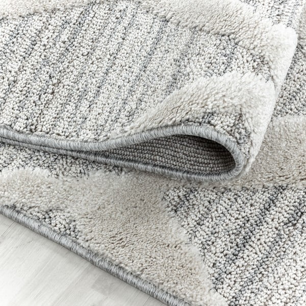 Hellgrauer Teppich, 60 x 110 cm Pisa - Ayyildiz Carpets-image-3