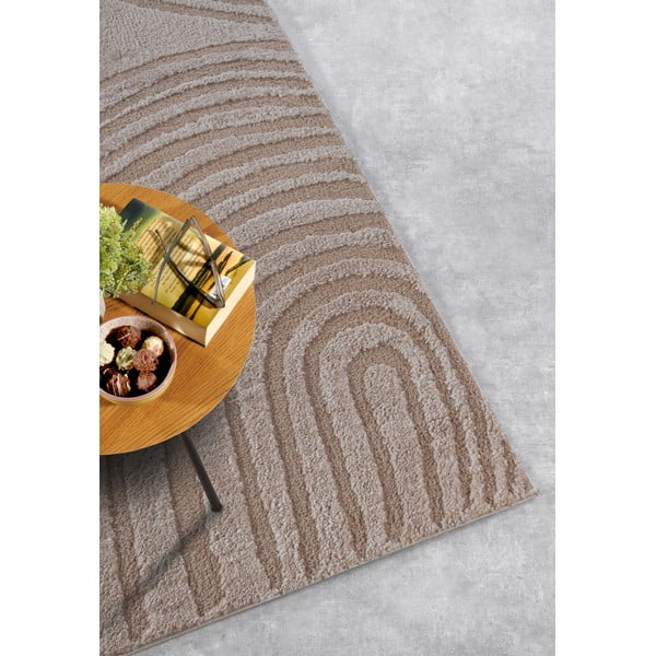 Beiger Teppich 200 × 280 cm Pigment Beige - Elle Decoration-image-2