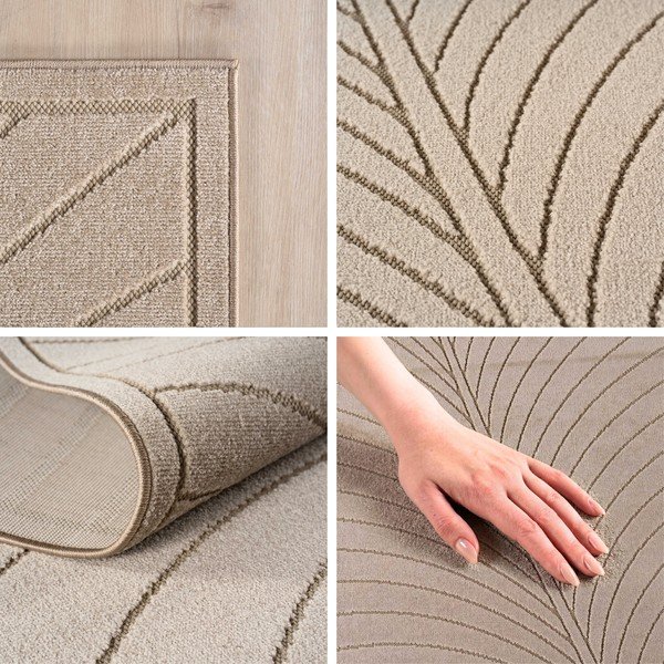 Beiger Teppich für den Innen- und Außenbereich, 120 × 170 cm Nova 1204 - Ayyildiz Carpets-image-2