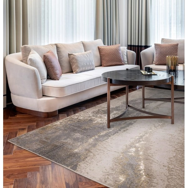Beiger Teppich, 160 × 230 cm Aurora Cliff - Asiatic Carpets-image-1