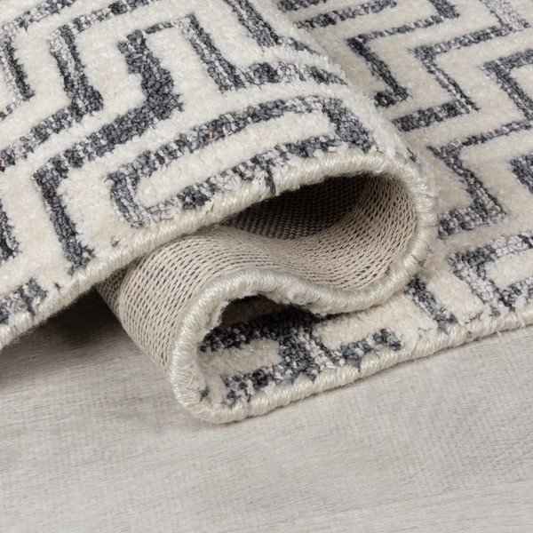 Grauer Teppich 160 × 230 cm Rhett - Flair Rugs-image-3