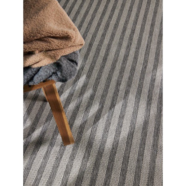Grauer/cremefarbener Teppich für drinnen und draußen, 160 × 230 cm Haringey Linley - Ted Baker-image-2