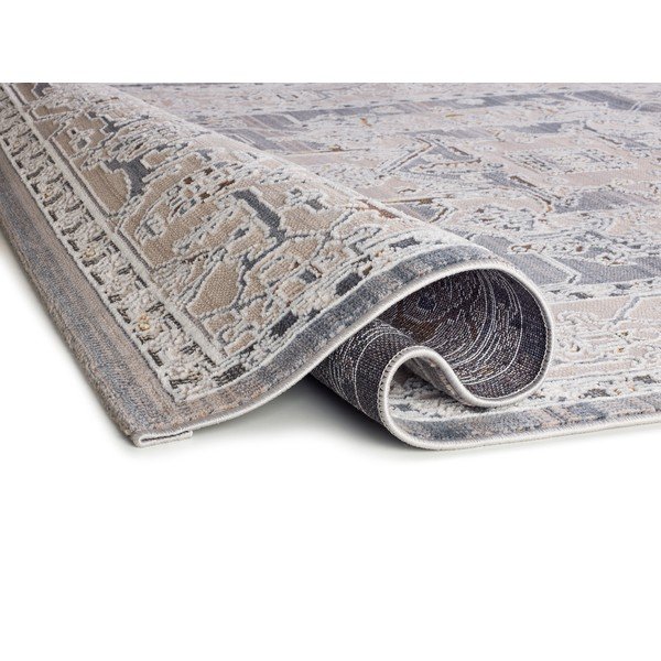 Grau-blauer Teppich 192 x 290 cm Berta - Universal-image-3