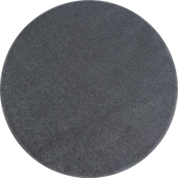 Grauer runder Teppich, Durchmesser 160 cm Ata - Ayyildiz Carpets