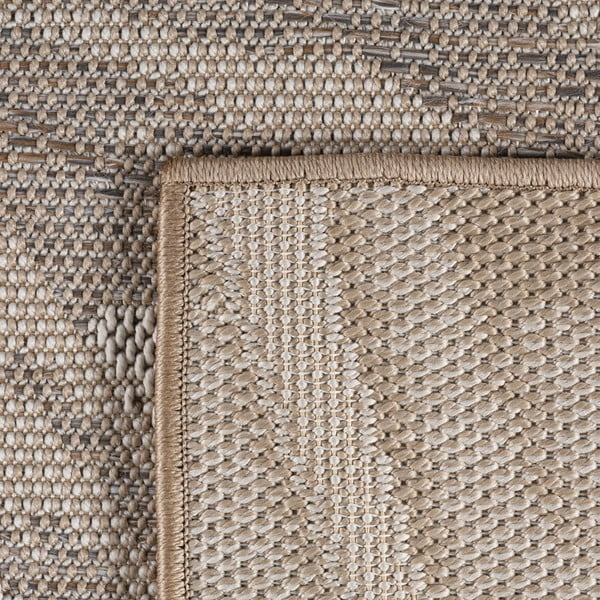 Beiger runder Teppich für den Innen- und Außenbereich, Ø 120 cm Desert 1302 - Ayyildiz Carpets-image-4