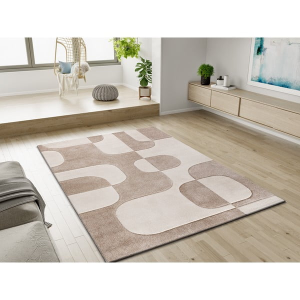 Cremefarbener Teppich 200 x 290 cm Lena - Universal-image-1