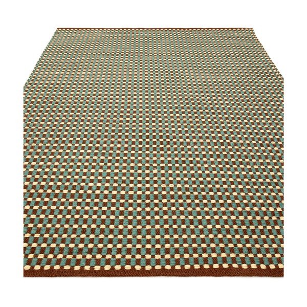 Grünblauer handgewebter Teppich 120x170 cm Ember – MADE-image-4