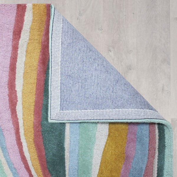 Handgewebter Läufer aus Wolle, 60 x 230 cm Abstract Flow - Flair Rugs-image-3