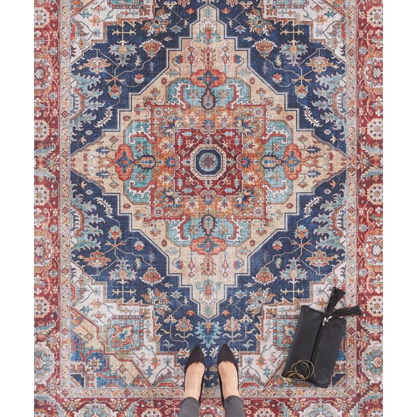 Roter/blauer Teppich 80x200 cm Sylla – Hanse Home-image-1
