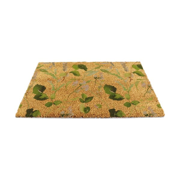 Fußmatte aus Kokosfasern, 40 x 60 cm Watercolour Leaves - Artsy Doormats