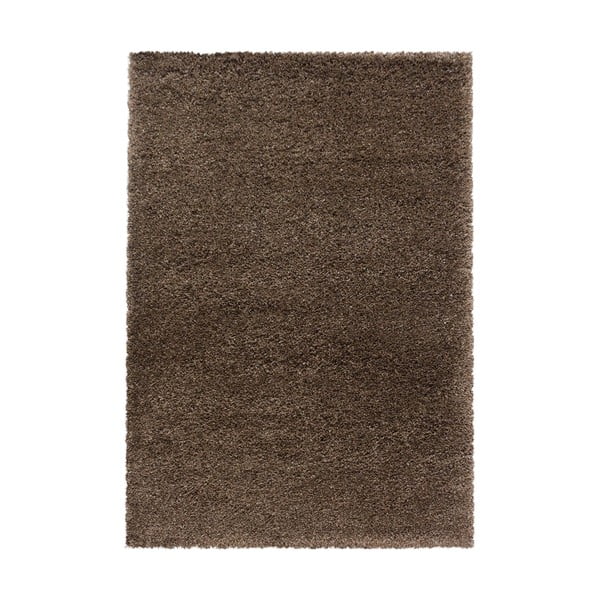 Dunkelbrauner Teppich, 80 × 150 cm Fluffy - Ayyildiz Carpets