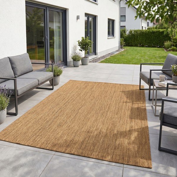 Brauner Teppich für den Innen- und Außenbereich, 200 × 290 cm Mira 1450 - Ayyildiz Carpets-image-1