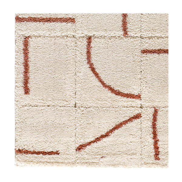 Teppich in Ziegelrot und Creme, 160 × 230 cm Brenda - Universal-image-3