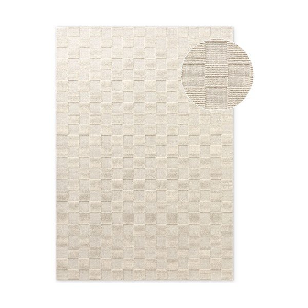 Cremefarbener, handgewebter Wollteppich, 120 × 170 cm Scala - Villeroy&Boch