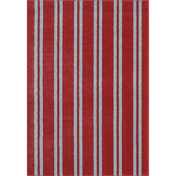 Roter/blauer Teppich 160x230 cm Riviera – ESTE