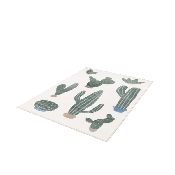 Grüner/elfenbeinfarbener Kinderteppich, 120 × 170 cm Cacto Malachite - FD-image-4