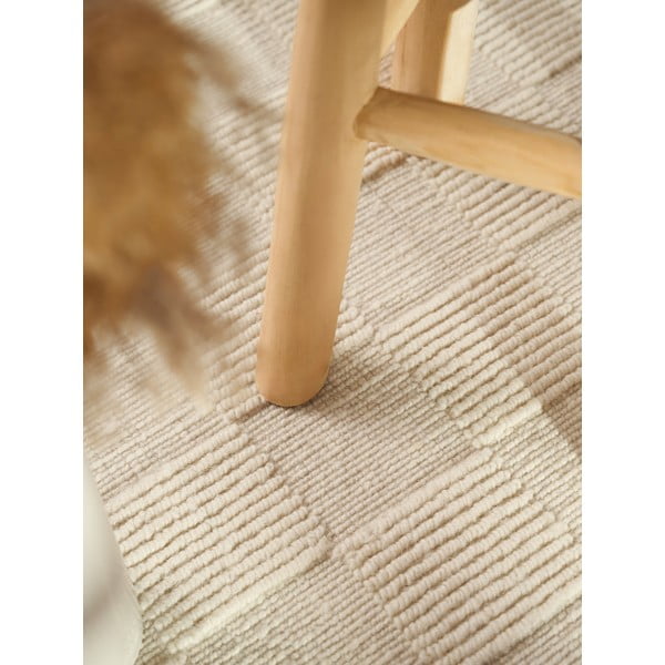 Cremefarbener, handgewebter Wollteppich, 120 × 170 cm Scala - Villeroy&Boch-image-4