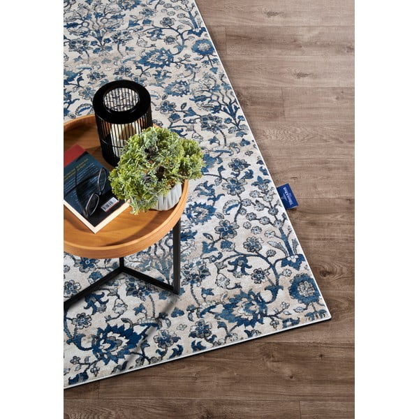 Blau-cremefarbener Teppich, 120 x 170 cm Ernest - Villeroy&Boch-image-2