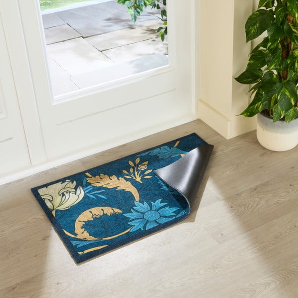 Fußmatte 50 × 80 cm William Morris Blue - Artsy Doormats-image-2
