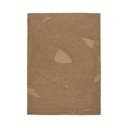 Handgewebter Wollteppich in einem dunklen Naturton, 160 × 230 cm Pune - House Nordic