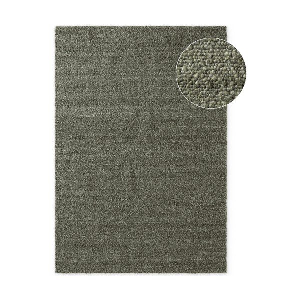 Grüner, handgewebter Teppich aus Bouclé-Stoff, 200 × 290 cm Notting Hill Portobello - Ted Baker