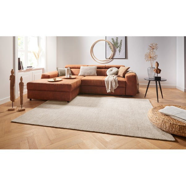 Beige Teppich 120x170 cm Supersoft – Hanse Home-image-1