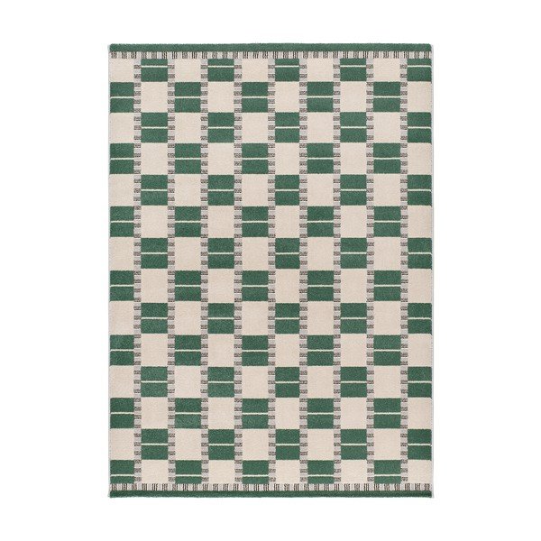 Grüner/beiger Teppich 200 x 290 cm Astra - Universal
