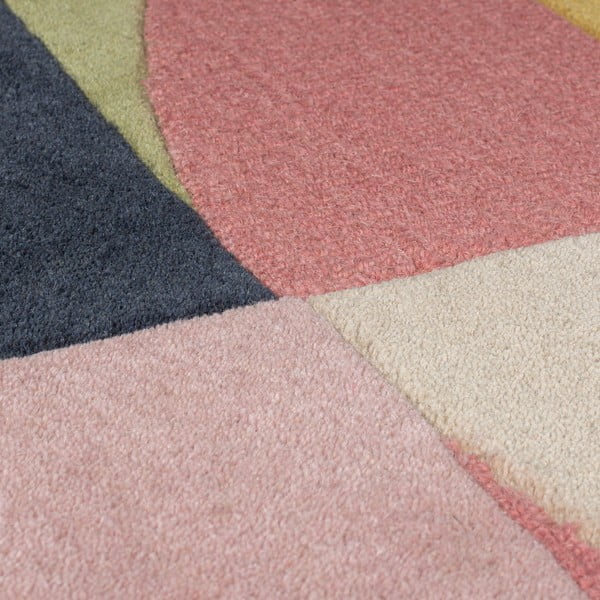 Handgewebter Wollteppich, 160 × 230 cm Esre Bright - Flair Rugs-image-3