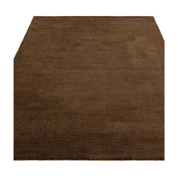 Dunkelbrauner, handgewebter Teppich, 120 × 170 cm Rowan - Asiatic Carpets-image-3