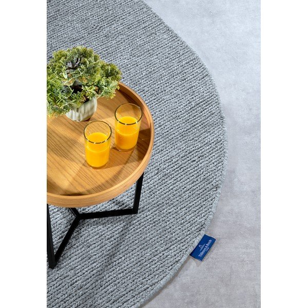 Grauer handgewebter Teppich 160x230 cm Francois – Villeroy&Boch-image-2