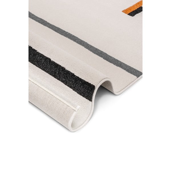 Orange-cremefarbener Teppich 160 × 230 cm Linea - Universal-image-2
