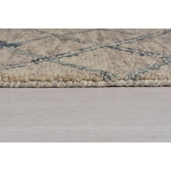 Grauer Wollteppich 160 x 230 cm Diego - Flair Rugs-image-2