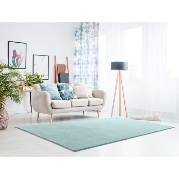Blauer Teppich 160 × 230 cm Loft - Universal-image-1