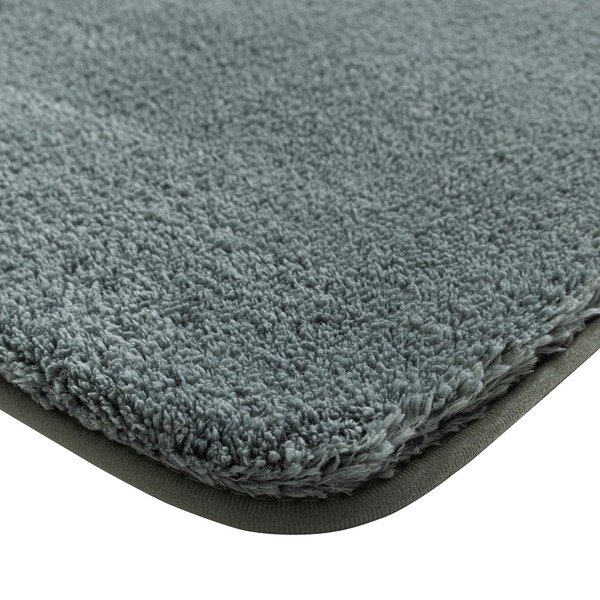 Graugrüne Badezimmermatte, 50 × 80 cm Mael - douceur d'intérieur-image-3