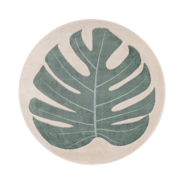 Grüner/beiger Kinderteppich, Ø 120 cm Deliciosa Malachite - FD