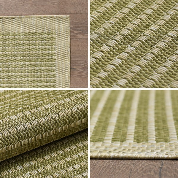 Khaki-Laufmatte für drinnen und draußen, 80 × 250 cm Giza 1410 - Ayyildiz Carpets-image-4