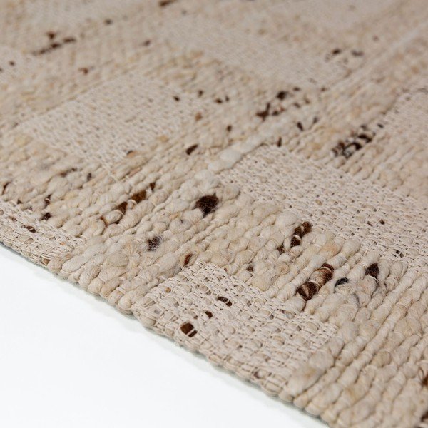 Handgewebter Teppich mit Wollanteil in Naturfarbe, 160 × 230 cm Rova Blend - Flair Rugs-image-3