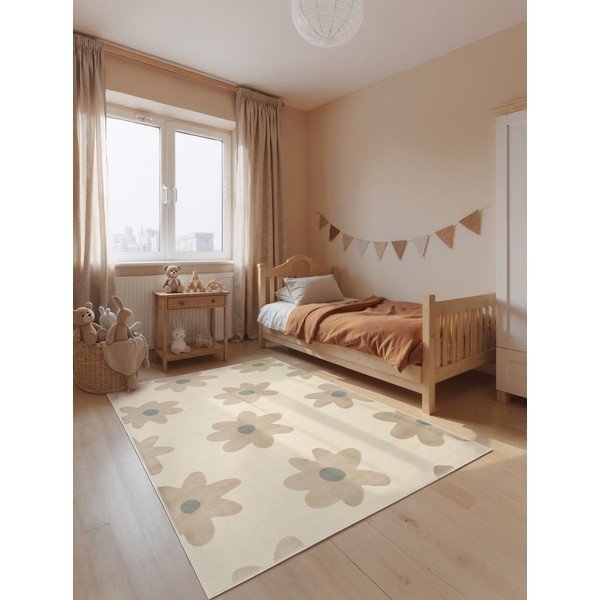 Beiger Kinderteppich 160 x 235 cm Bloomy - Hanse Home-image-2