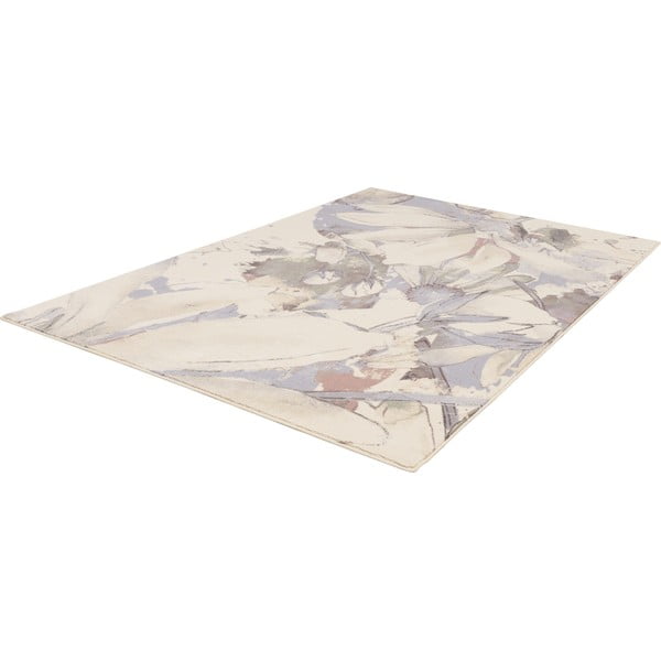 Cremefarbener Wollteppich, 160 × 240 cm Lilia - Agnella-image-4
