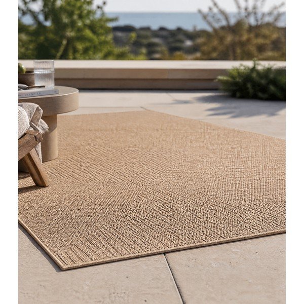 Brauner Teppich für drinnen und draußen, 80 × 150 cm Timber 1404 - Ayyildiz Carpets-image-1